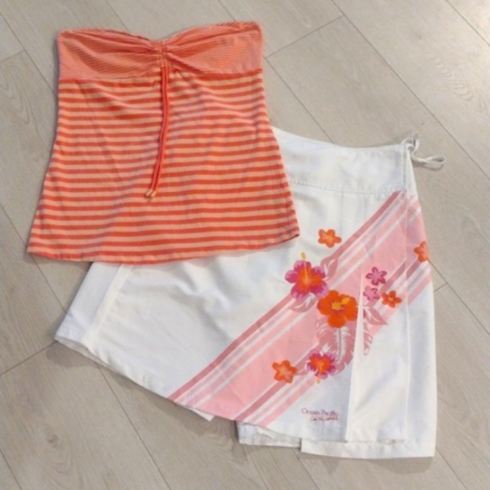 Vintage OP OCEAN PACIFIC SKORT!!
